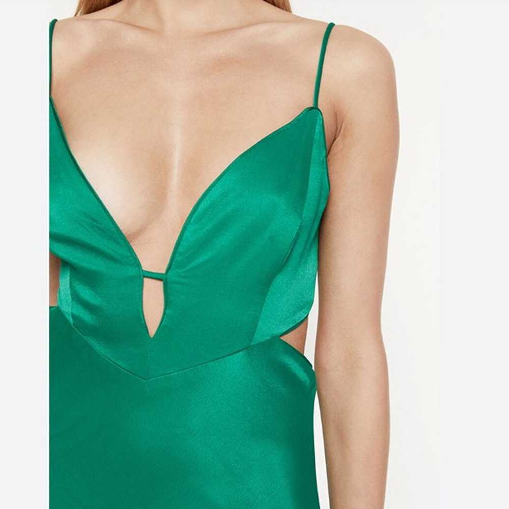 Bardot Karlotta Cutout Slip Satin Maxi Dress - image 2