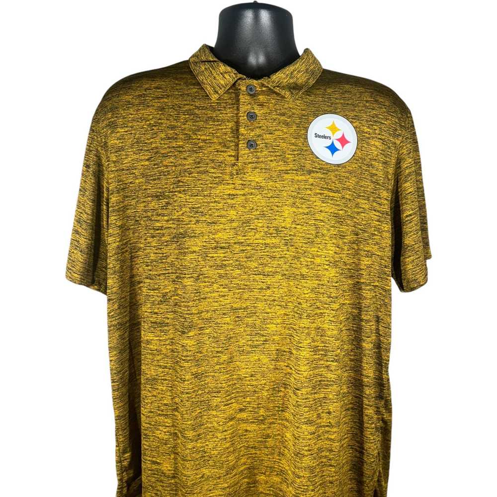 NFL Pittsburgh Steelers NFL Short Sleeve Polo - image 2