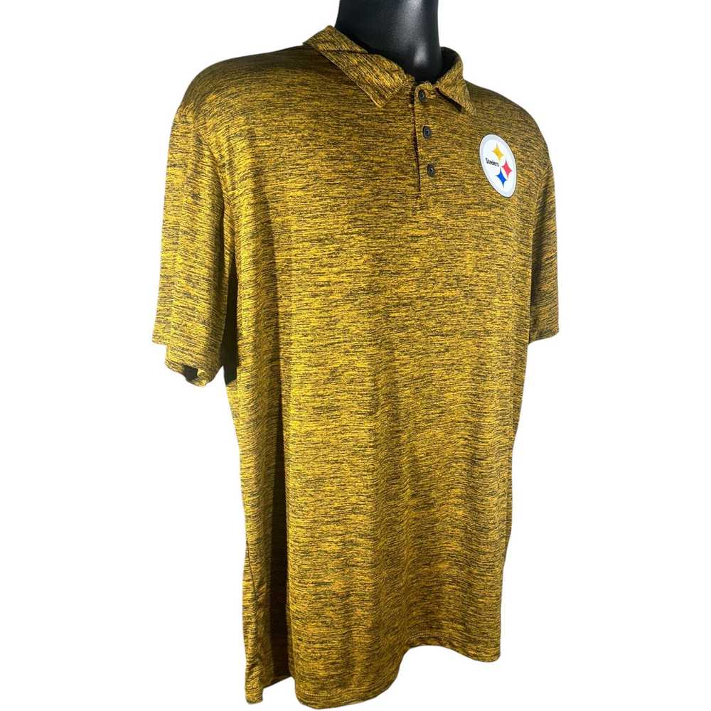 NFL Pittsburgh Steelers NFL Short Sleeve Polo - image 4