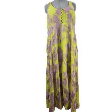 Anthropologie Akemi + Kin Floral Maxi Dress XL Gre