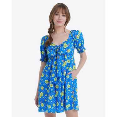 Draper James Floral Polka Dot Dress