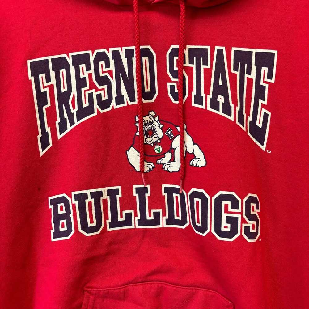 Hanes Vintage Fresno State Bulldogs Hoodie Mens M… - image 5