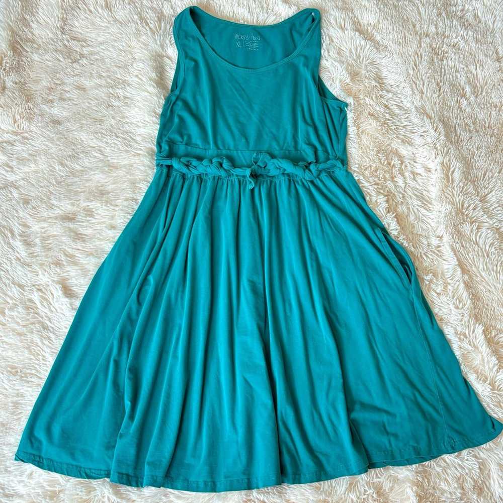 Latched Mama Jade Sunkissed Nursing Sundress XL - image 3