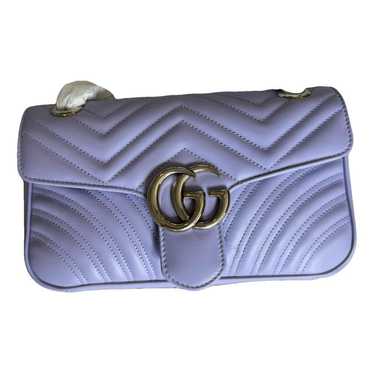 Gucci Gg Marmont Flap leather handbag - image 1