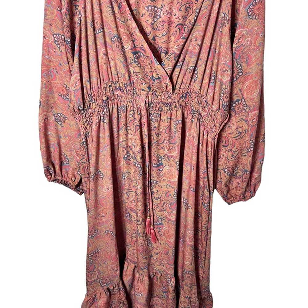 Anthropologie Boemo Maxi Dress Ruffle Tiered Boho… - image 6