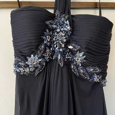 Midnight navy blue formal dress size 4 - image 1