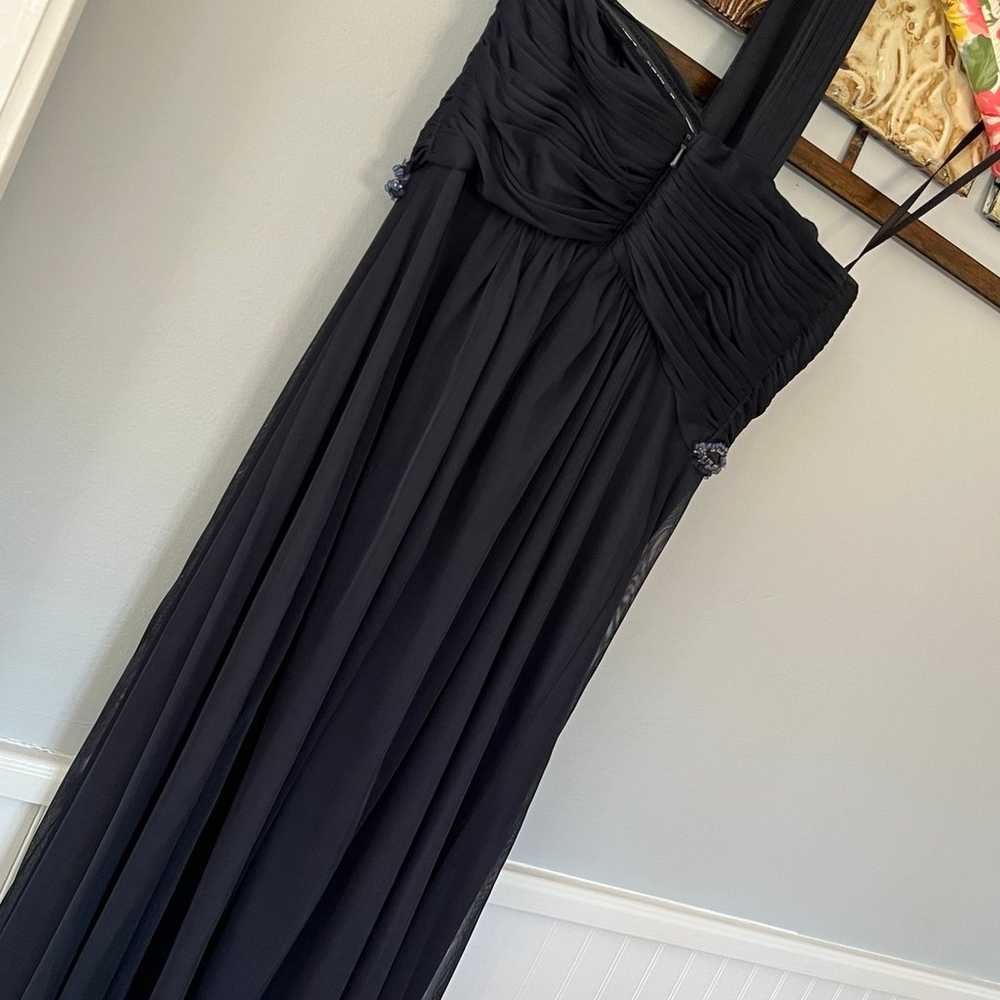 Midnight navy blue formal dress size 4 - image 3