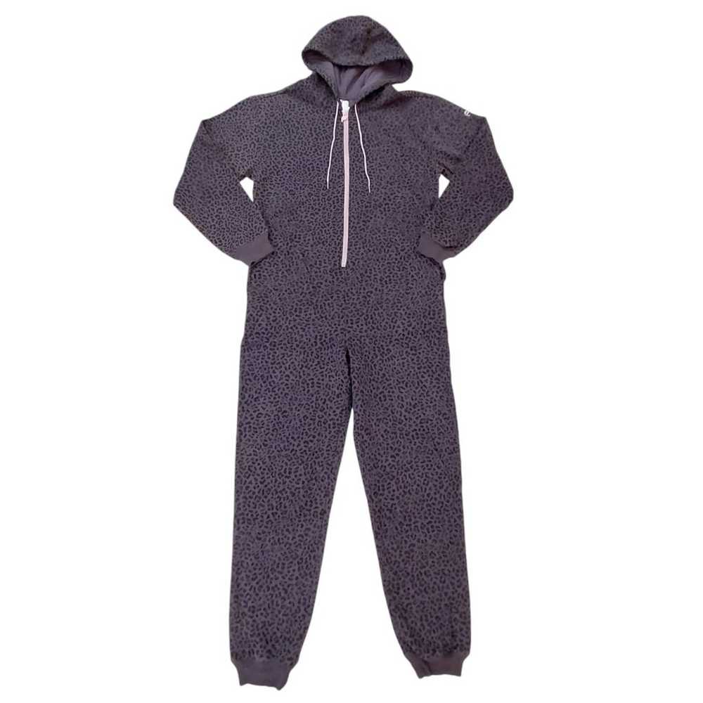 Fabletics Fleece Hooded Onesie Jumpsuit Womens Sm… - image 2