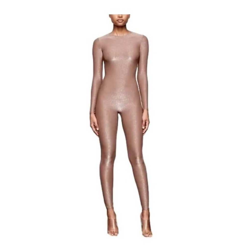 SKIMS | NWOT Women's Shimmer Long Sleeve Catsuit … - image 1