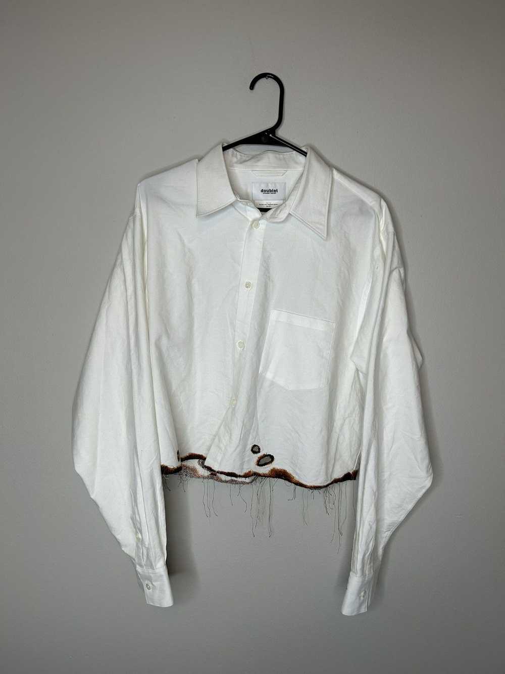 Doublet 1 of 72 burning embroidery shirt GRAIL - image 1