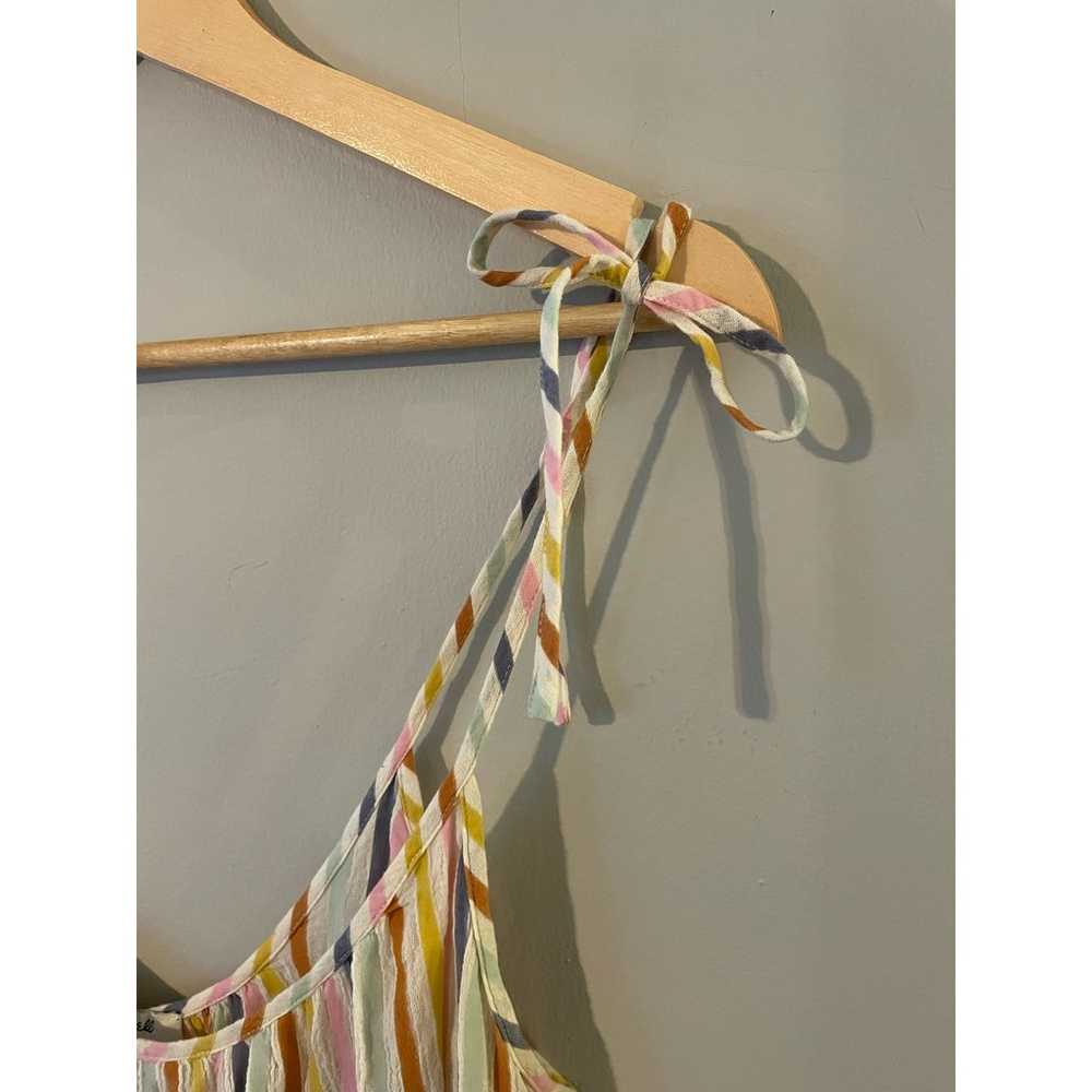 Madewell Multicolor Rainbow Tie Strap Jumpsuit - image 3