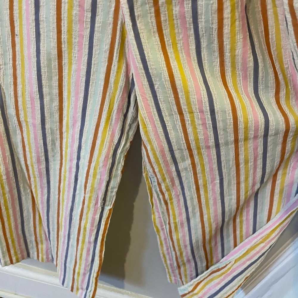 Madewell Multicolor Rainbow Tie Strap Jumpsuit - image 7