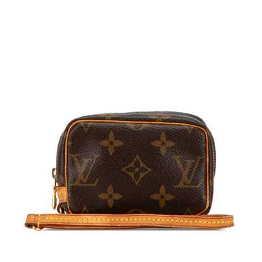 Brown Louis Vuitton Monogram Trousse Wapity Pouch