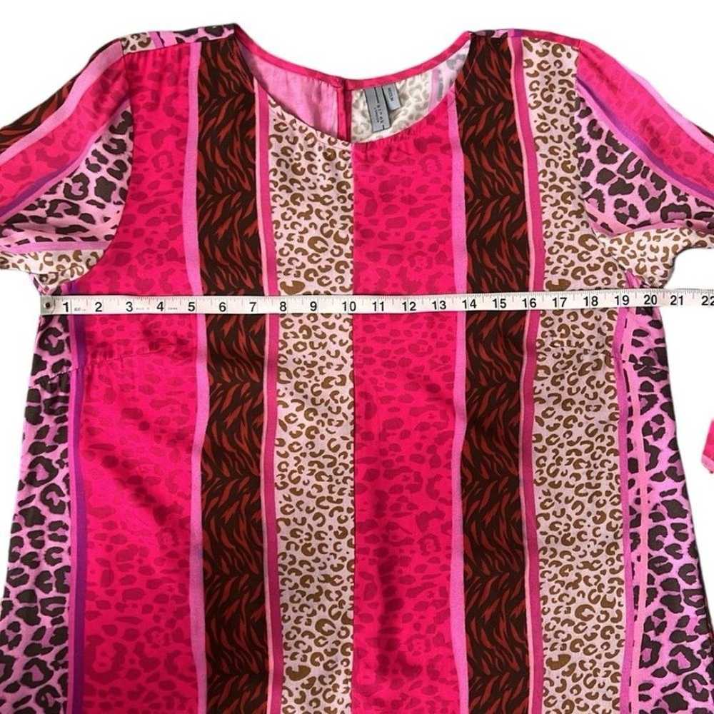 NEW Anthropologie Bl^nk London Pink Animal Print … - image 10