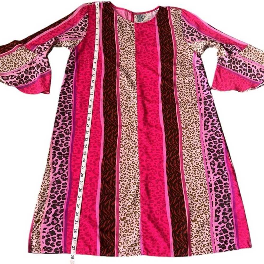 NEW Anthropologie Bl^nk London Pink Animal Print … - image 12