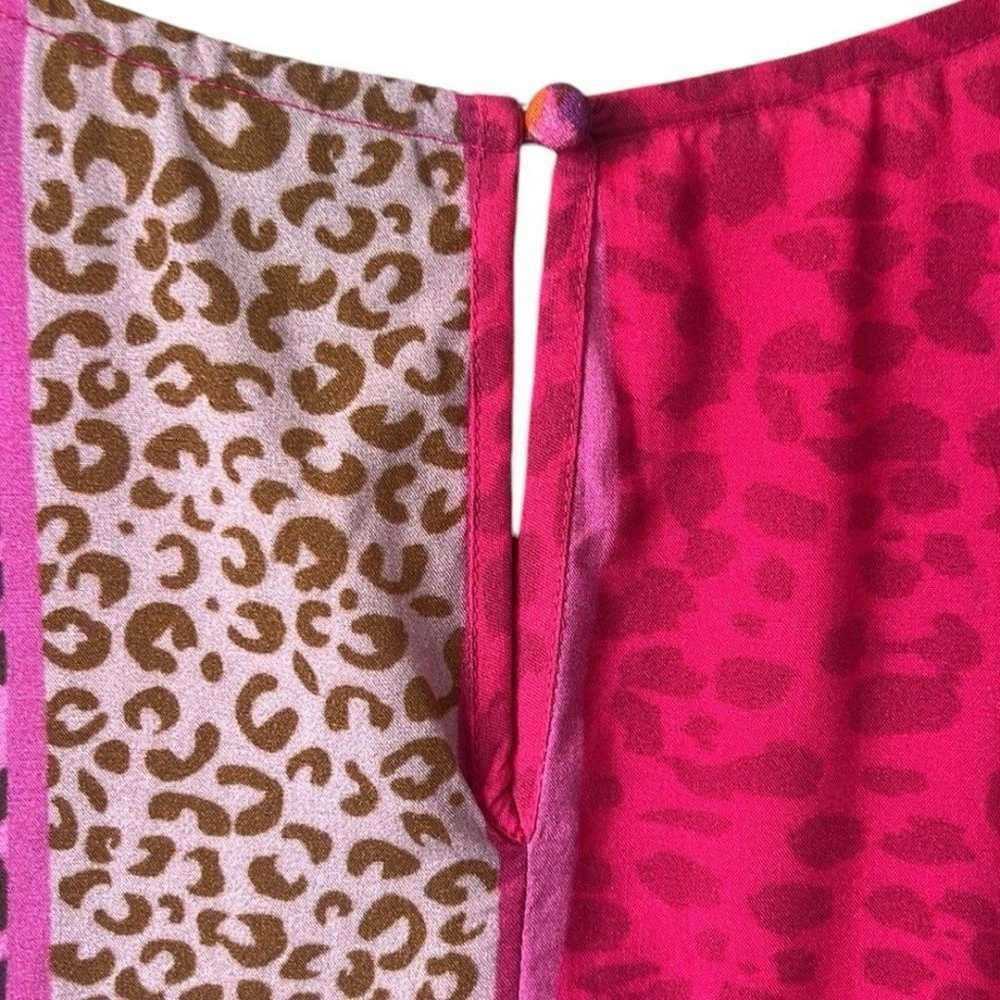 NEW Anthropologie Bl^nk London Pink Animal Print … - image 4