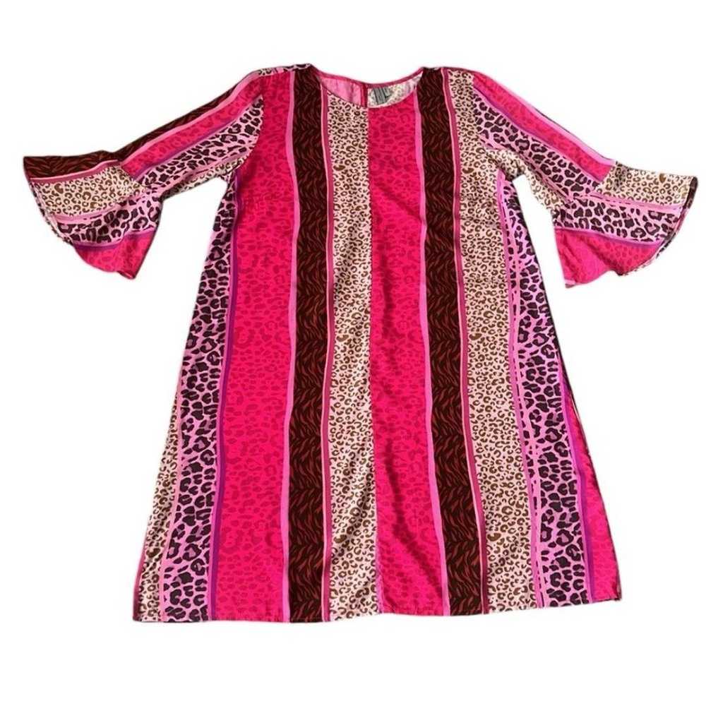 NEW Anthropologie Bl^nk London Pink Animal Print … - image 6