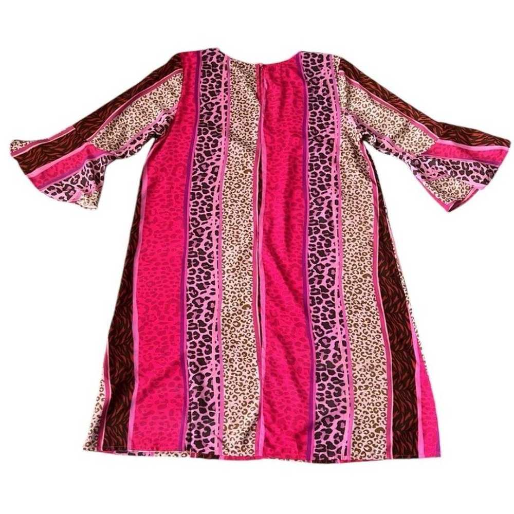 NEW Anthropologie Bl^nk London Pink Animal Print … - image 7