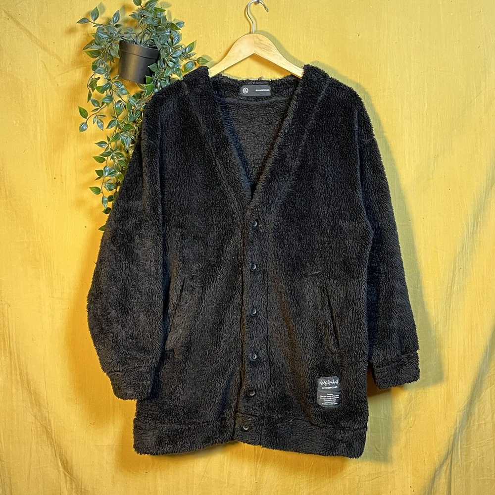 GU × Undercover Undercover x GU Fleece Cardigan - image 1