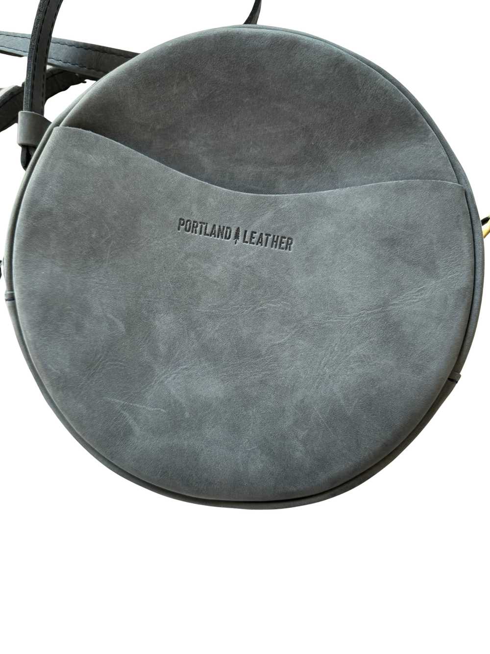 Portland Leather Circle Crossbody - image 1