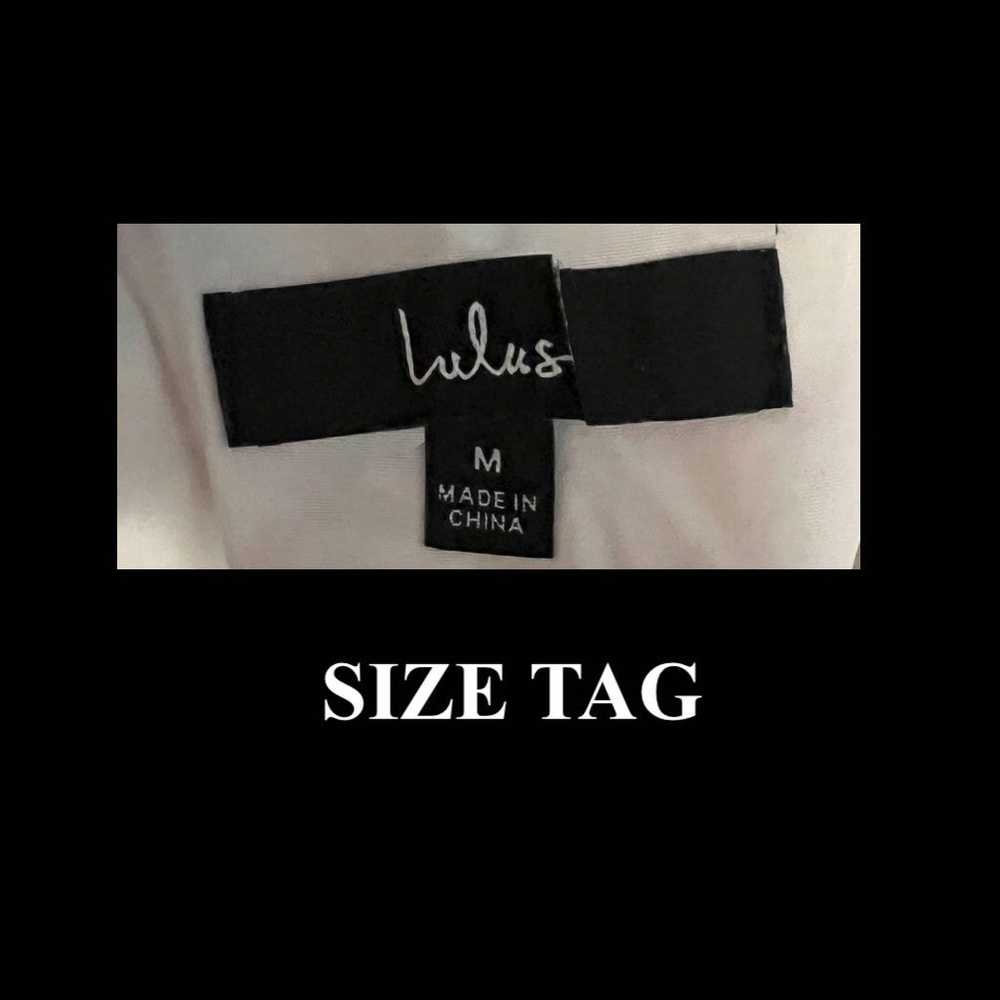 Lulus Always Enchanting Pink Floral Metallic Ruff… - image 12