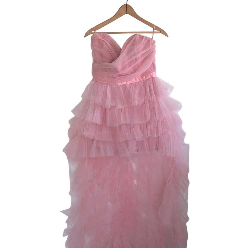 Pippa and Pearl Tulle Mini Dress With Train Forma… - image 5