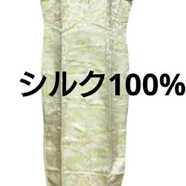 Chinese dress, silk, 100% silk, gold, gorgeous - image 1