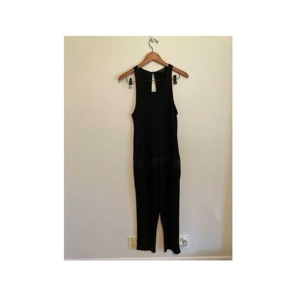 Rag and bone black waist drawstring jumpsuit - image 1