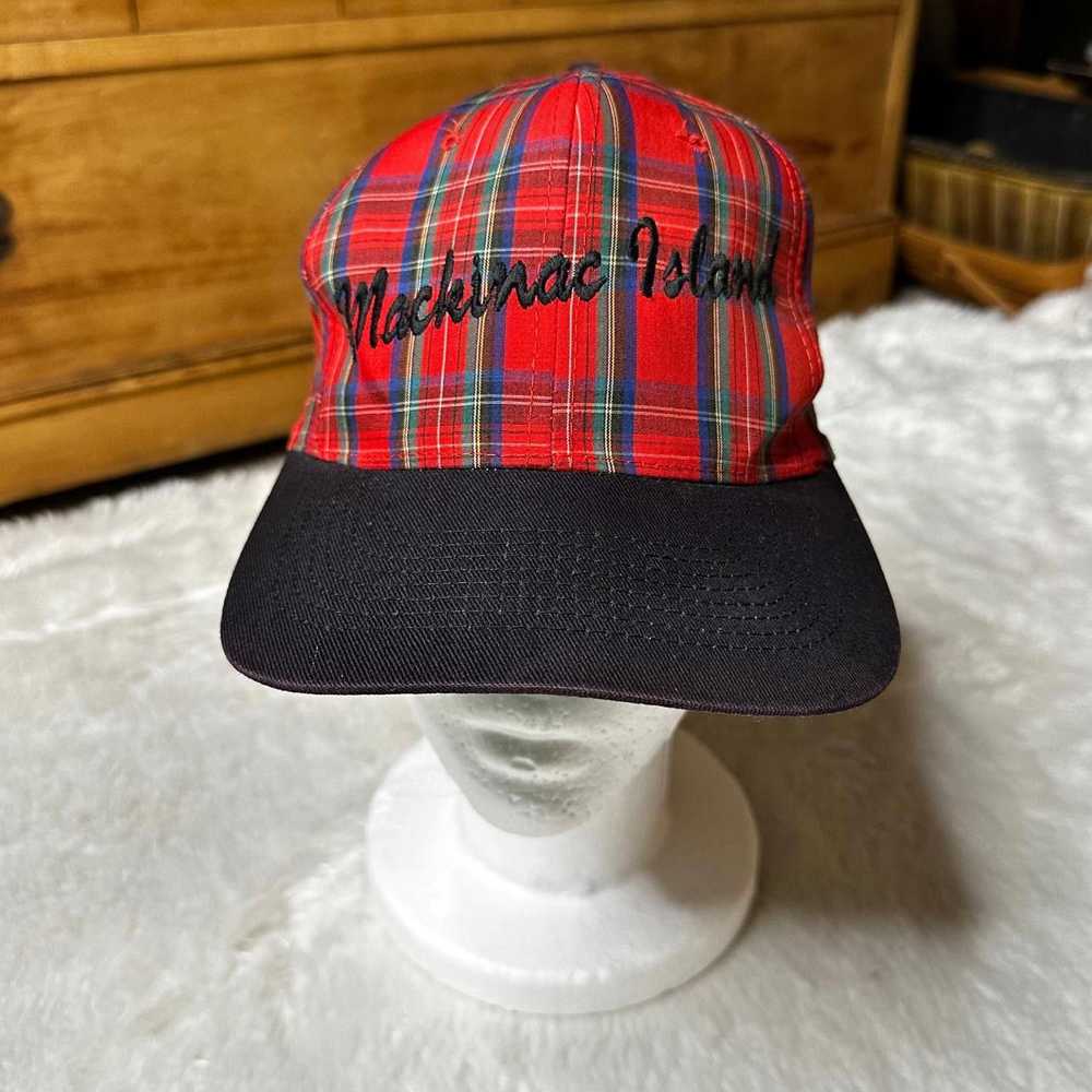 Vintage KC Vintage Mackinac Island Plaid Snapback… - image 2