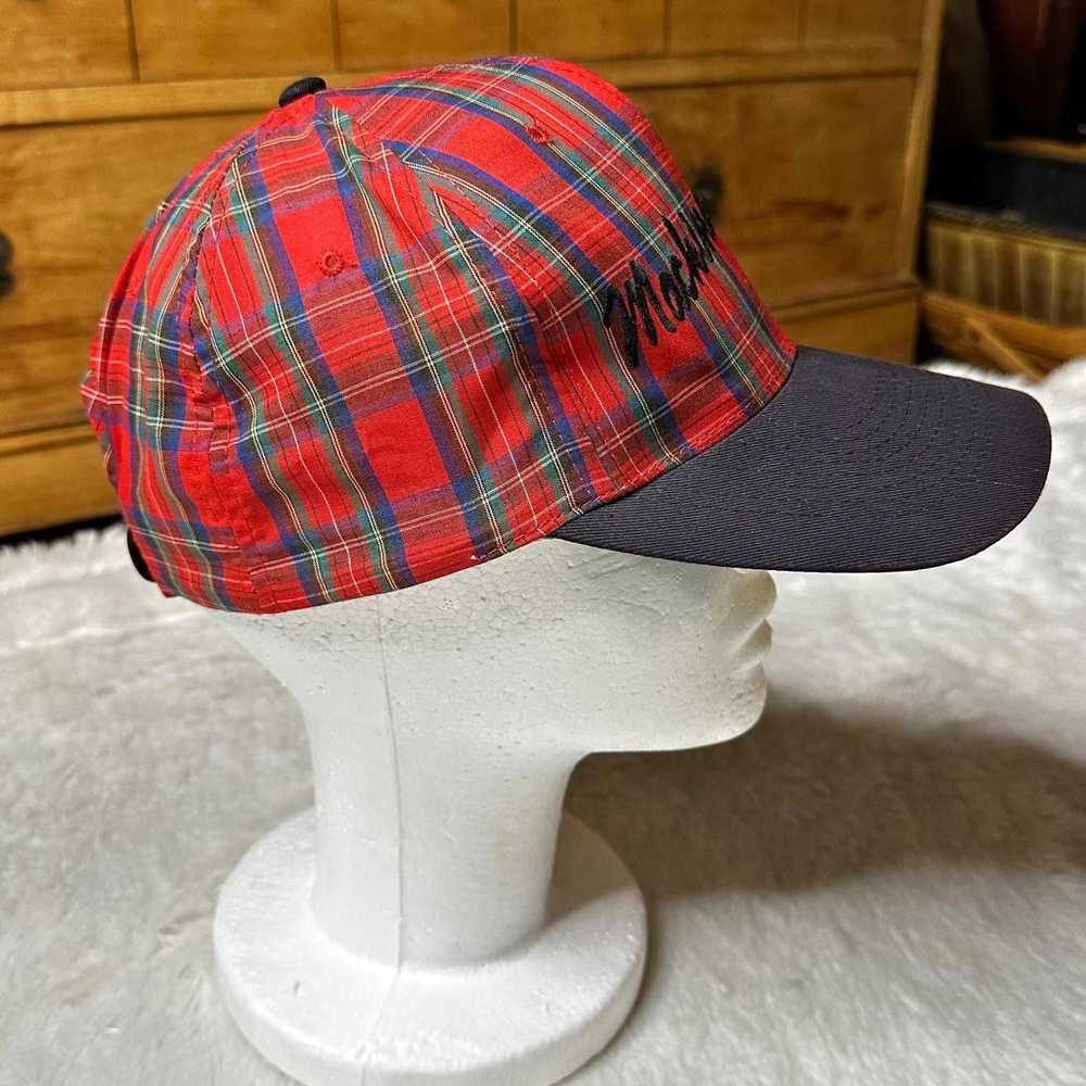 Vintage KC Vintage Mackinac Island Plaid Snapback… - image 5