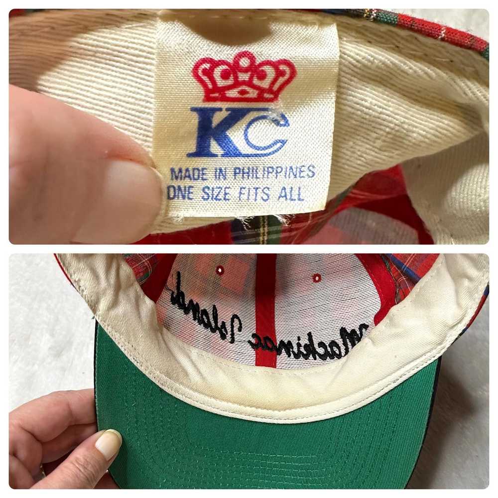 Vintage KC Vintage Mackinac Island Plaid Snapback… - image 8