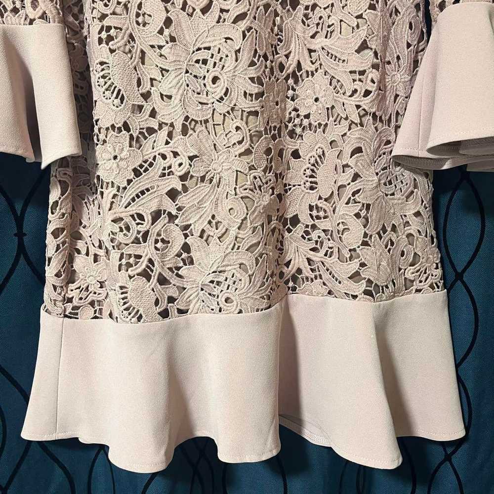 Brand new, flare sleeve, all lace, one-piece dres… - image 3