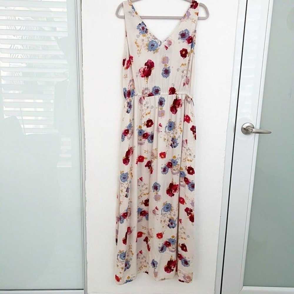 Lucky Brand Sleeveless Floral Print Maxi Dress LA… - image 11