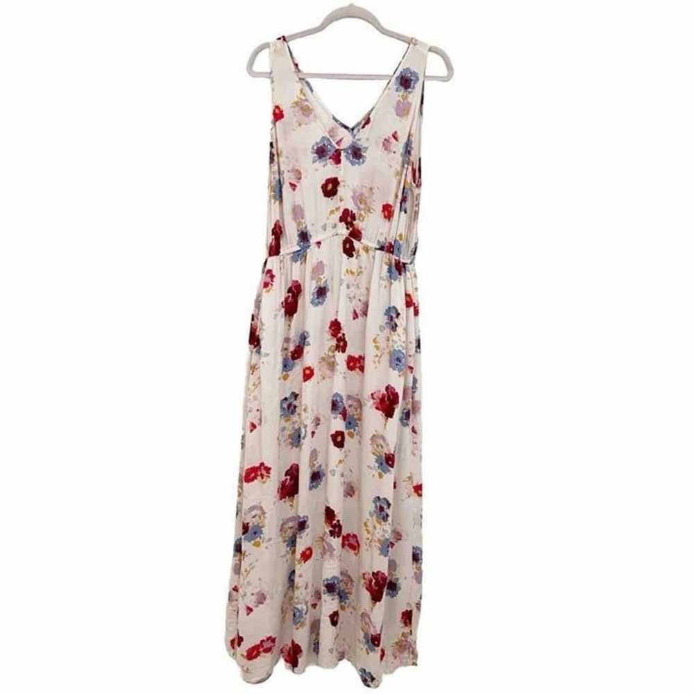 Lucky Brand Sleeveless Floral Print Maxi Dress LA… - image 6