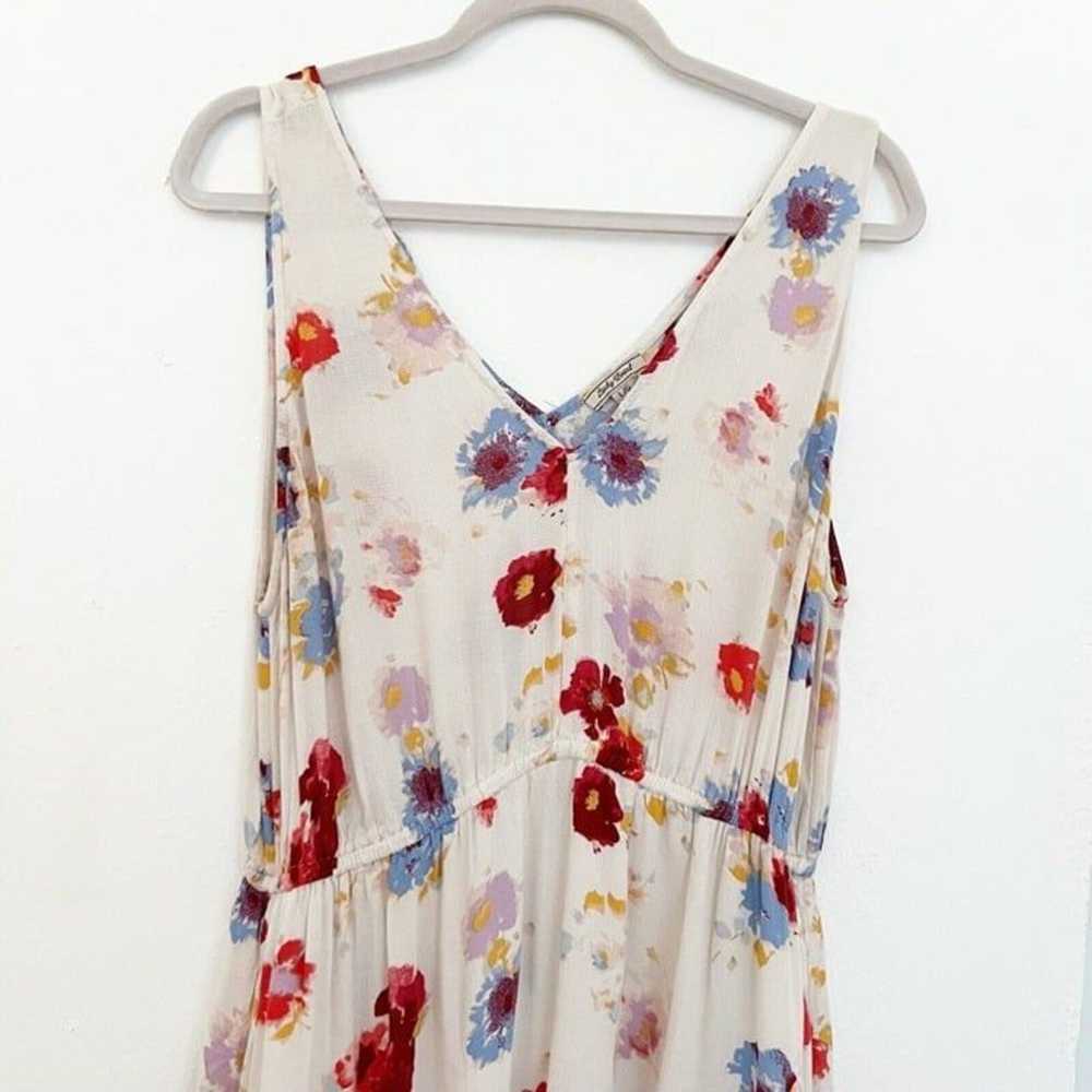 Lucky Brand Sleeveless Floral Print Maxi Dress LA… - image 7