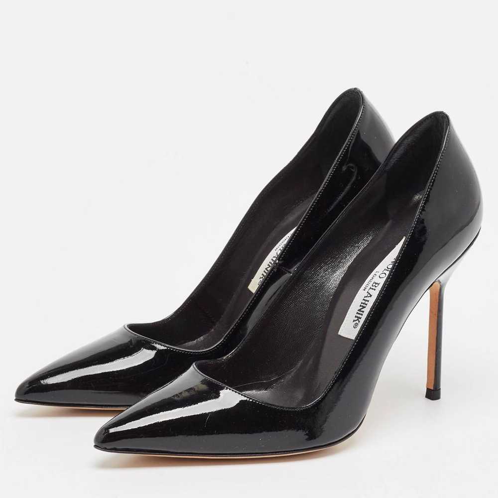 Manolo Blahnik Patent leather heels - image 2