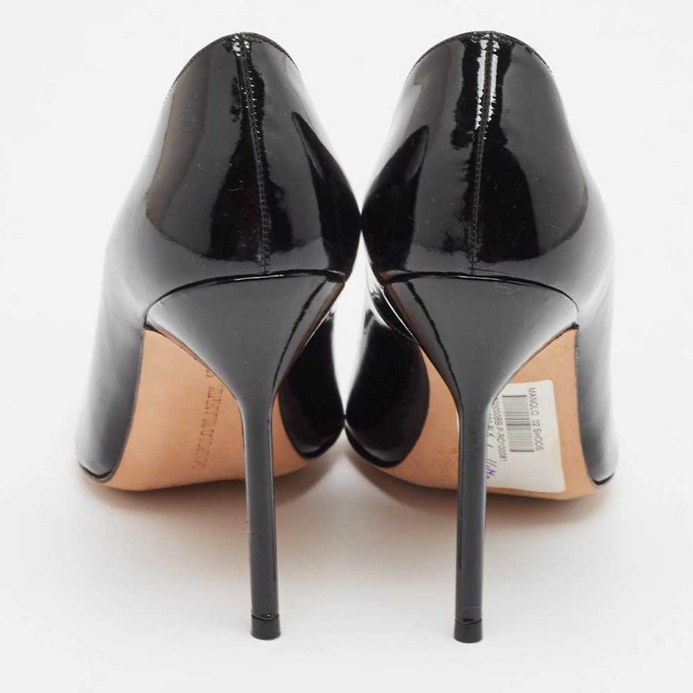 Manolo Blahnik Patent leather heels - image 4