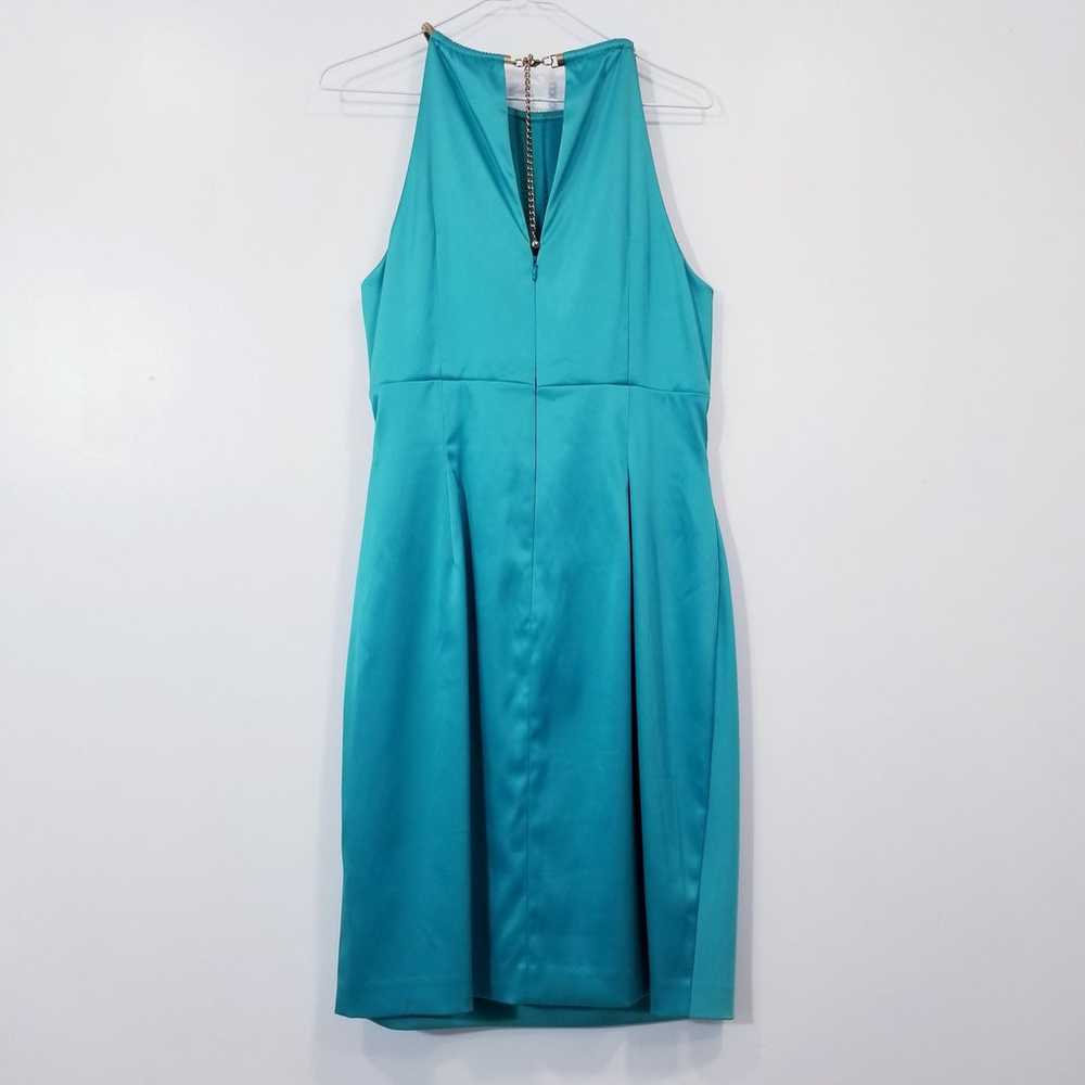 Eliza J Sateen Sheath Cocktail Dress - image 5