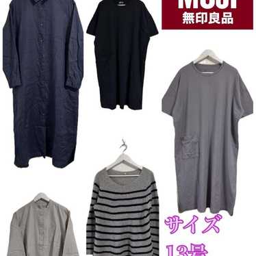 Muji no. 13, 5-piece set! Three dresses, one knit… - image 1