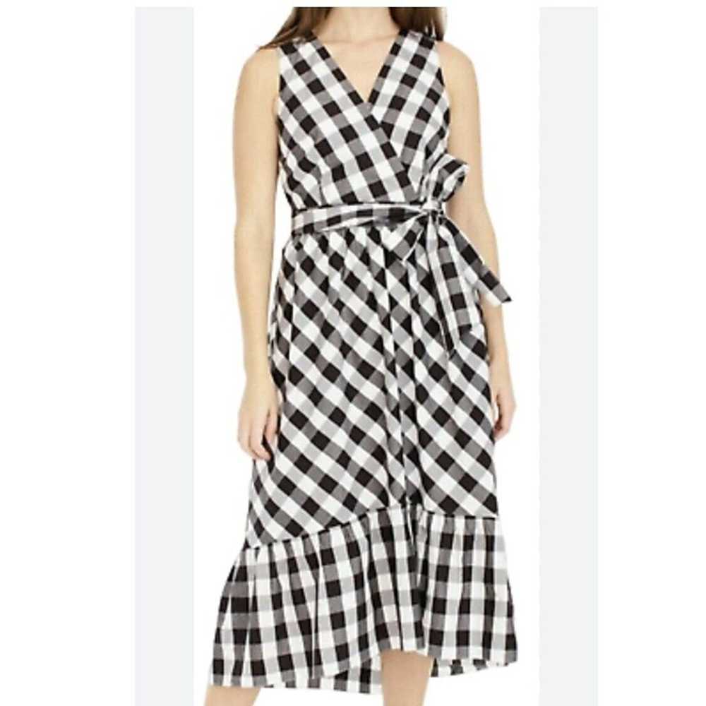 J. Crew Long Gingham Dress size 16 - image 9