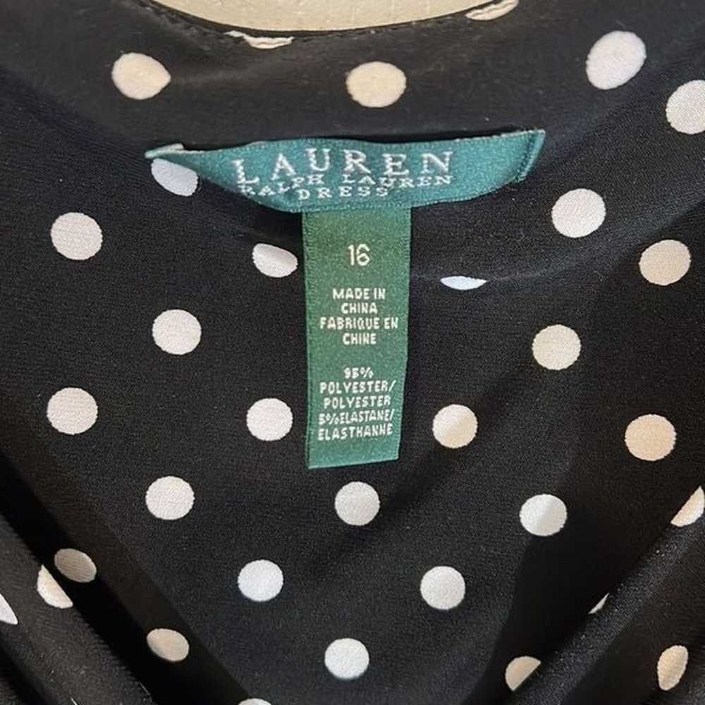 Lauren Ralph Lauren Dress black polka dot dress - image 2