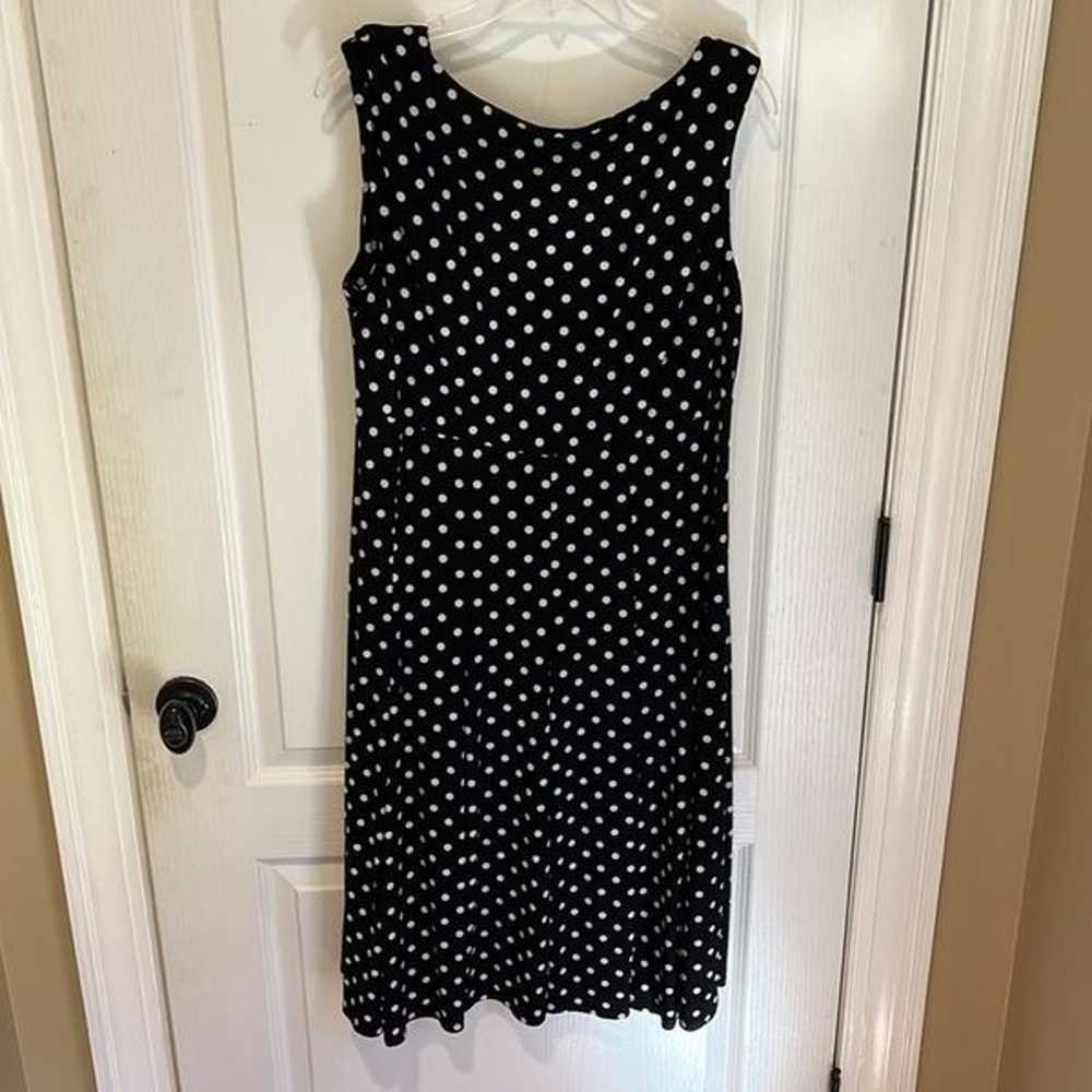 Lauren Ralph Lauren Dress black polka dot dress - image 4