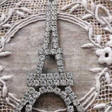 Eiffel Tower brooch vintage - image 1