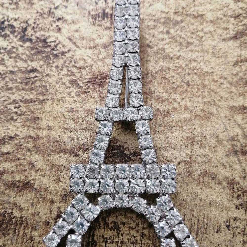 Eiffel Tower brooch vintage - image 2