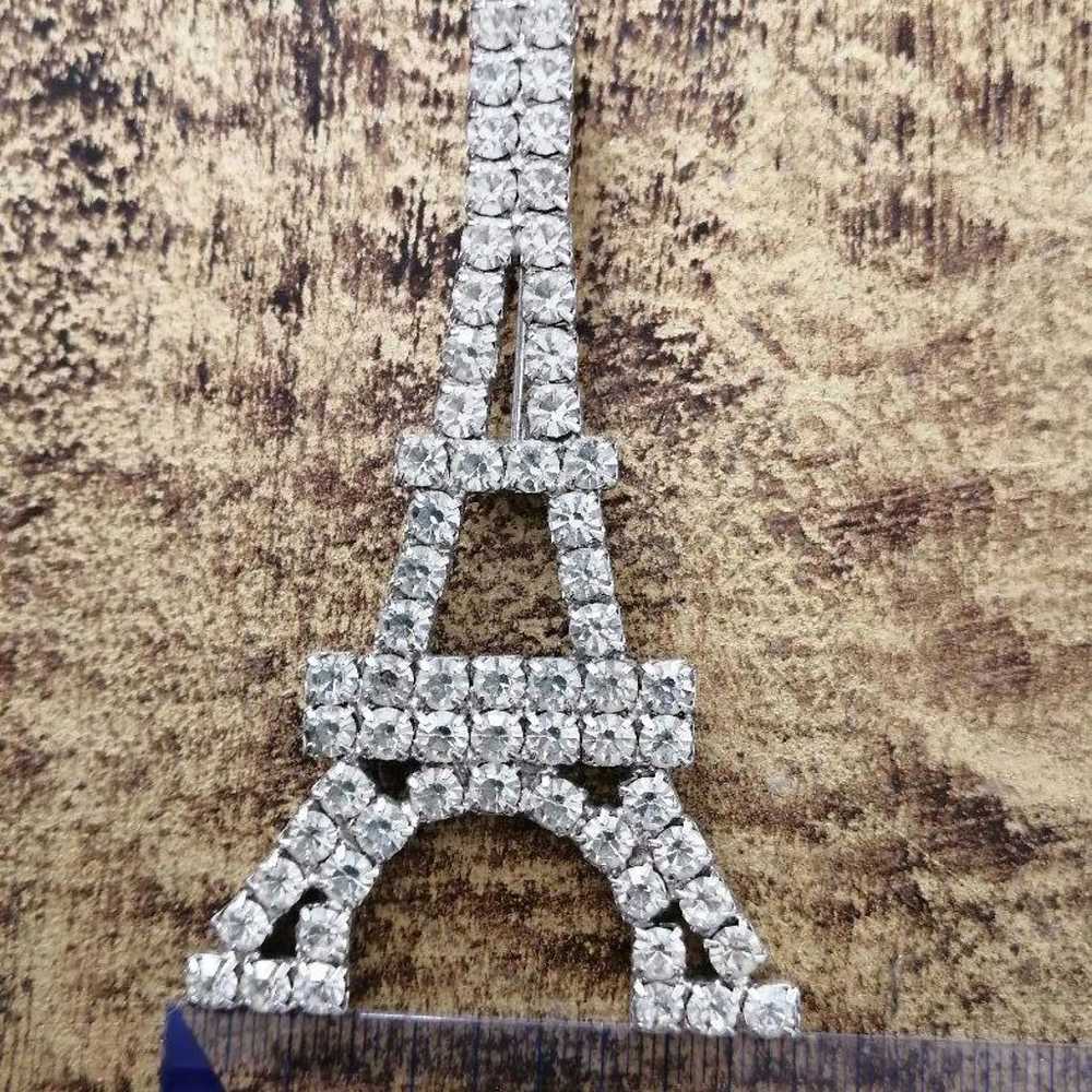 Eiffel Tower brooch vintage - image 7