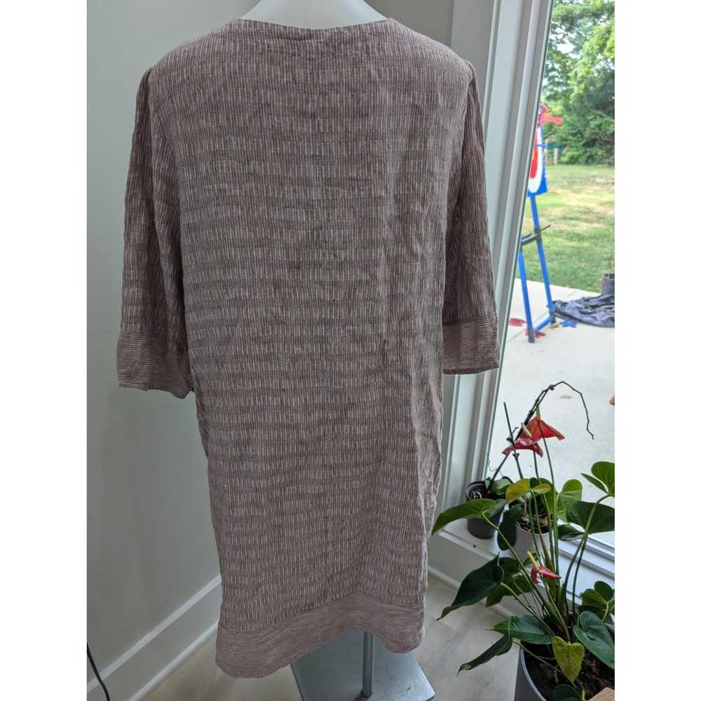 Poetry Size US 16 100% Linen Relaxed Boxy Midi Sh… - image 6