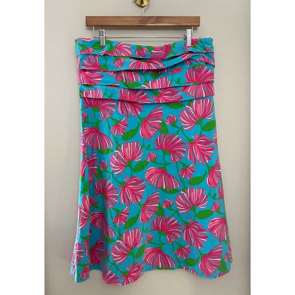 Lilly Pulitzer Petula Preppy Tropical Pink Kissue… - image 5