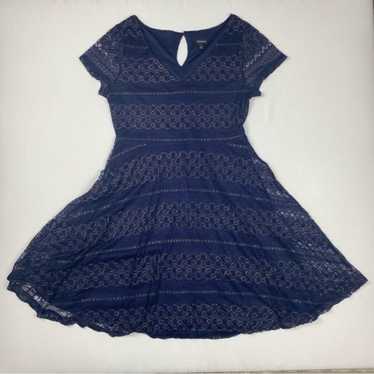 Torrid Blue Lace Dress