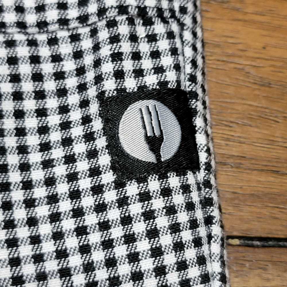 Other Chef Works B&W Checkered Unisex Chef Unifor… - image 3