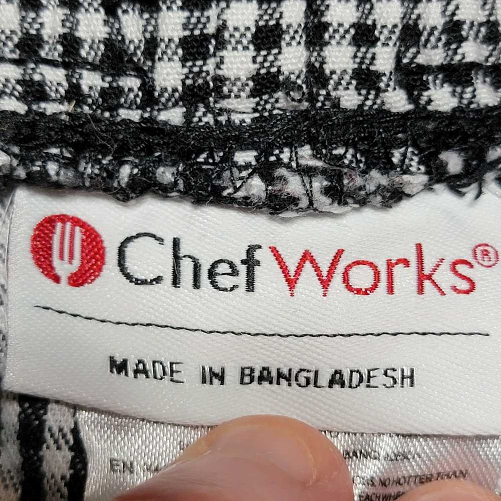 Other Chef Works B&W Checkered Unisex Chef Unifor… - image 6